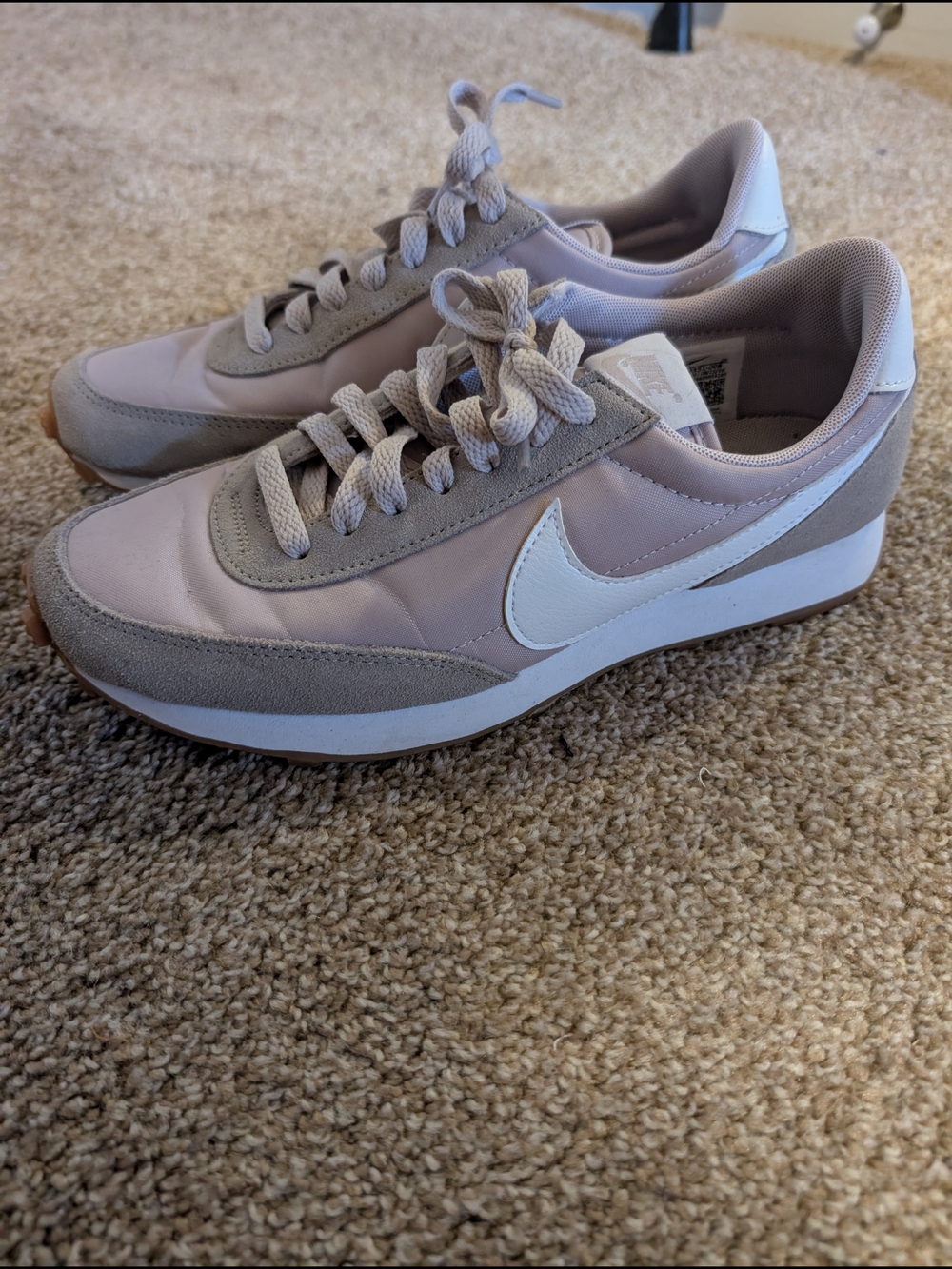 Nike Women’s Sneakers - Light Pink/Purple & Gray
